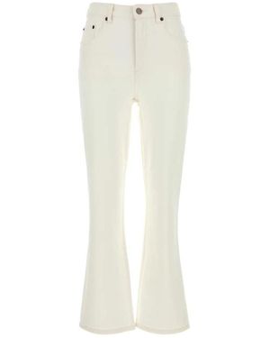 Tory Burch Bootcut Jeans - White