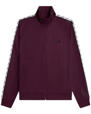 Fred Perry Training Jackets - Morado