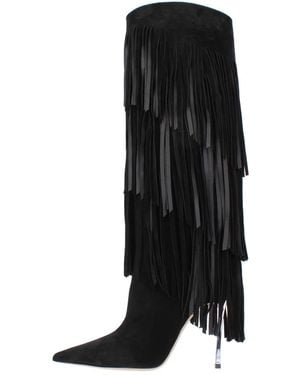 Casadei Heeled Boots - Negro