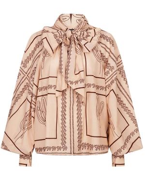 Ibana Tiara Dese Blouse - Roze