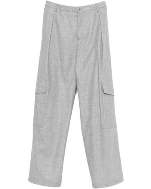 Aspesi Wide Trousers - Grey