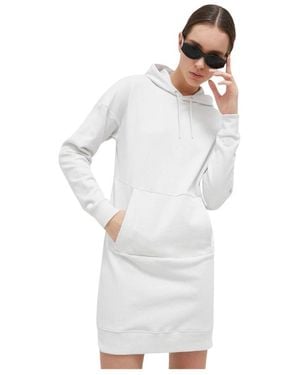 Helly Hansen Strickkleid Mit Geradem Schnitt - Weiß
