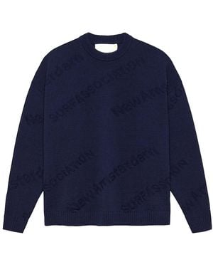 New Amsterdam Surf Association Round-Neck Knitwear - Blu