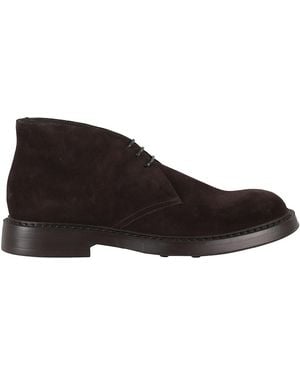 Doucal's Lace-Up Boots - Nero