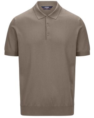 K-Way Polo Shirts - Grey