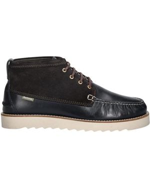Barbour Lace-Up Boots - Negro