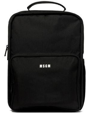 MSGM Backpacks - Black