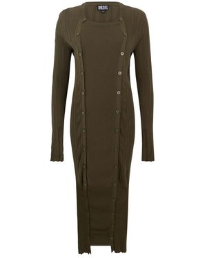 DIESEL Knitted Dresses - Green