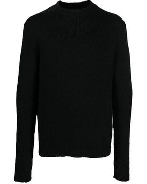 Jil Sander Round-Neck Knitwear - Negro