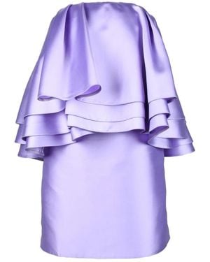 SIMONA CORSELLINI Party Dresses - Purple