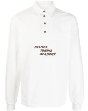 Palmes Tops ,Wit ,Katoen Polo Shirts