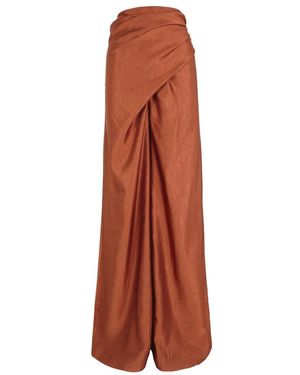 Cortana Wide Trousers - Brown