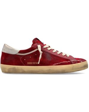 Golden Goose 'Super-Star Skate' Sports Shoes - Red