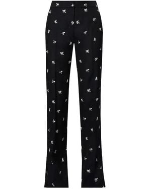 Erdem Wide Trousers - Noir