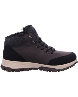 Rieker Braune Schnürstiefel - Blau