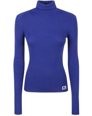 Burberry Turtlenecks - Blu