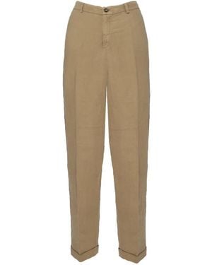 Mason's Linda Summer Chino Broek - Naturel