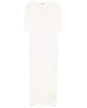 Jil Sander Knitted Dresses - Blanco