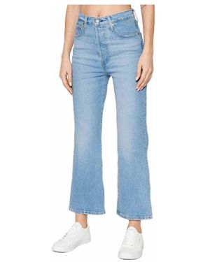 Levi's Cropped-Jeans - Blau