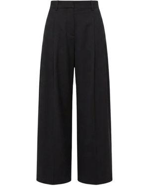 Jacquemus Broeken ,Zwart ,Wol Le Pantalon D'Homme