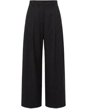 Jacquemus Wide Trousers - Black