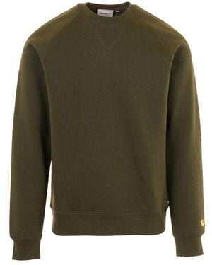 Carhartt Chase Sweat Cotton Crew - Groen