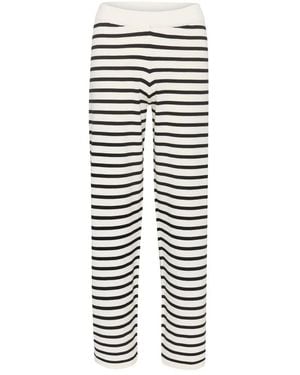 Saint Tropez Straight Trousers - Gris