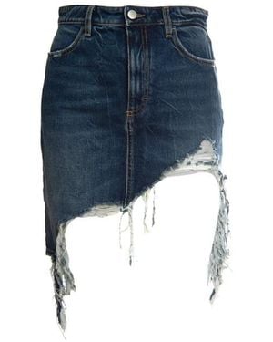 ICON DENIM Denim Skirts - Blue