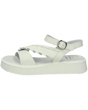 Nero Giardini Flat Sandals - Metallic