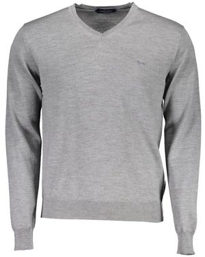 Harmont & Blaine V-Neck Knitwear - Grey