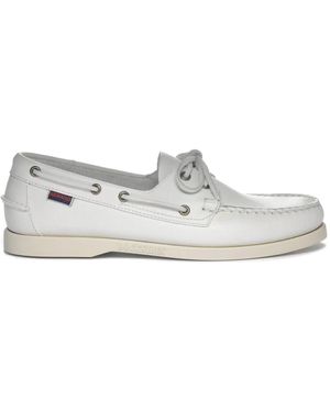 Sebago Portland Bootsschuhe - Weiß