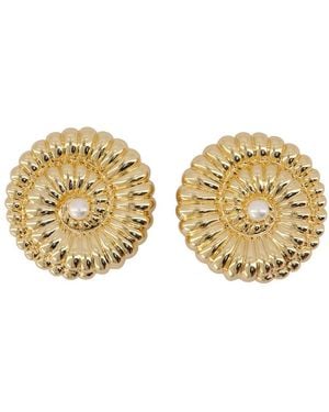 Self-Portrait Earrings - Metálico