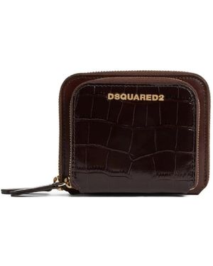 DSquared² Wallets & Cardholders - Marrón