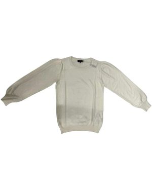 Fay Langarm Rundhals Top - Grau