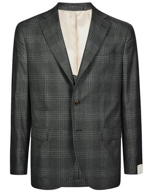 Eleventy Tick Pock Thread Jacket - Schwarz