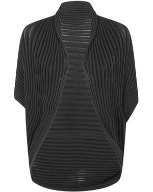 Issey Miyake Stream Cardigan - Schwarz