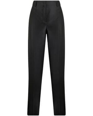 Alberta Ferretti Slim-Fit Trousers - Black
