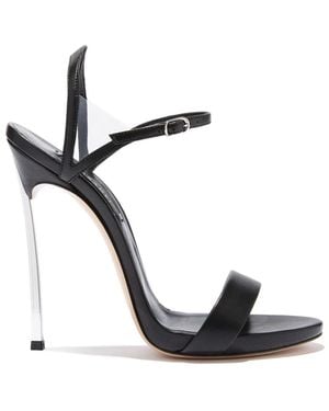 Casadei Blade V-celebrity Sandal - Black