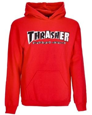 Thrasher Hoodies - Red
