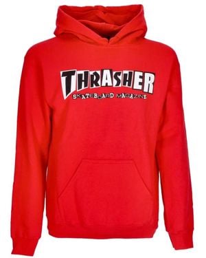 Thrasher Hoodies - Red