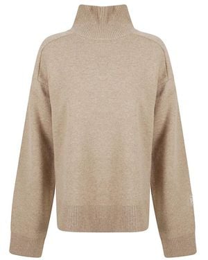 Tory Burch Turtlenecks - Neutro