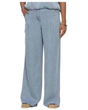 Another Label Alemmy Pants - Blauw