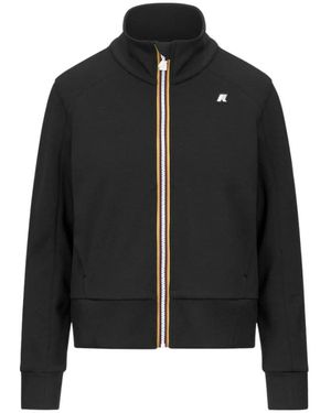 K-Way Hoodies & Sweatvesten ,Zwart ,Polyester Alara Light Spacer