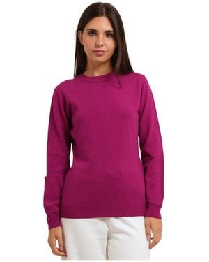 K-Way Round-Neck Knitwear - Morado