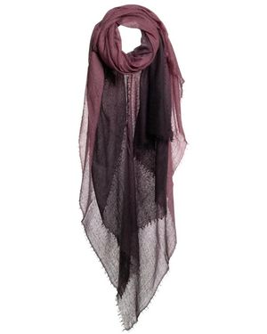 Mirror In The Sky Souffle Semi Gevilte Ombree Uiteinden - Paars