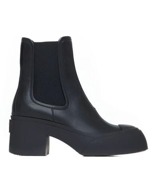 Marni Heeled Boots - Blue