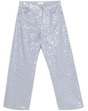 P.A.R.O.S.H. Straight Fit Jeans - Blue