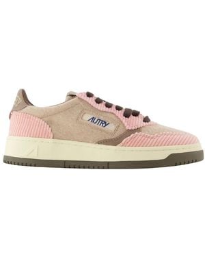 Autry Medalist Low Sneakers - Pink