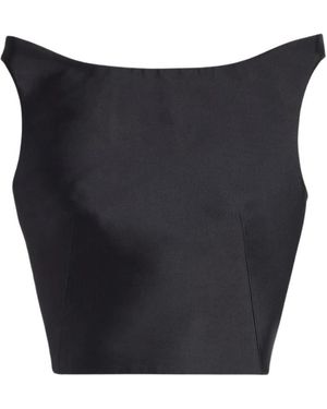 Jil Sander Sleeveless Tops - Azul