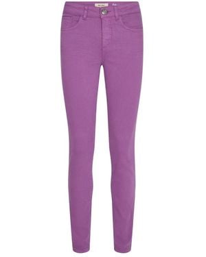 Mos Mosh Skinny Fit Jeans - Purple